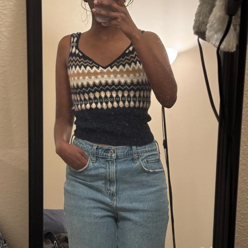 Cashmere J Crew rustic tank - Picture 1 of 5